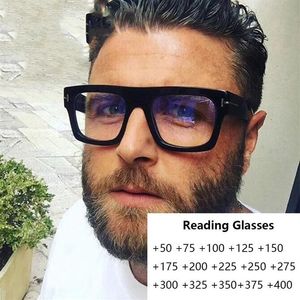 Güneş gözlüğü büyük boy kare okuma gözlükleri unisex kadınlar erkek optik büyüteç tasarımcısı gözlük lesebrille221q