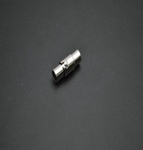 Ship 50pc Lock Tube Necklace Magnetic Clasps Fit 3mm 4mm 5mm 6mm 7mm Tjocklek Lädersladdsmycken Fynd5829480