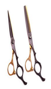 Professionella hårklippande saxar SHEARS 55quot 6quot Japan 440C AQIABI Barber Shop Frisörning SHEARS Beauty Haircut Set1152314