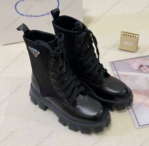 Designerskie buty jesienne zimowe kobiety dla kobiet s slipon okrągły palec kostki Mężczyzn Mężczyzn Motocykl luksusowy marka damskiej krótka kobieta6897