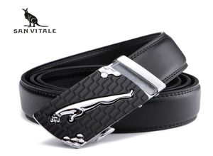 San Vitale Men Belts Genuine Leather Luxury Designer Strap Male Belt For Man Automatic Buckle Jeans Cintos Masculinos Ceinture Y191815751