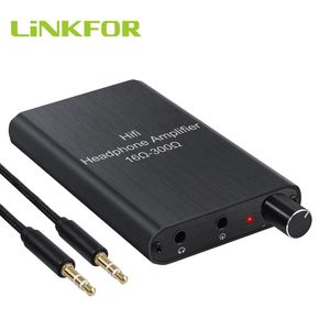 Mixer LiNKFOR HiFi Earphone Headphone Amplifier 16300Ω For MP3 MP4 Mobile Phone Computer Portable 3.5mm AUX Amp