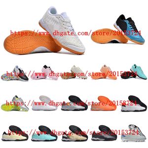 New Men Soccer Shoes Cleats 10 Elite FG TF IC Football Training High Onkle Sport Sneakers