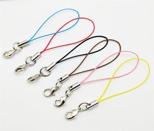 500pcs Lanyard Lariat Strap Cords Lobster Clasp Rope Keychains Hooks Mobile Set Charms Keyring Bag Accessories Key Ring4389672