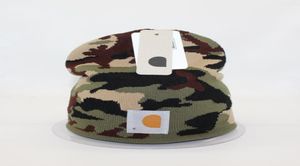 Camuflagem masculina gorro de malha feminino curto ao ar livre equitação frio não dobrável chapéu marca inverno quente beanies7100801