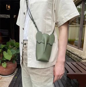 Designer de luxo bolsas de telefone celular elefante telefones sacos marca cruz corpo universal celular bolso para apple samsung série altura 18cm