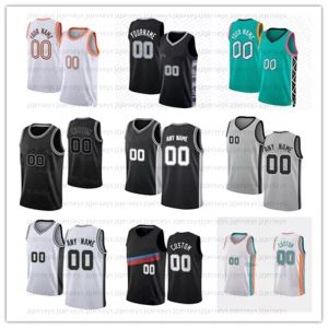 Youth 1 Victor Wembanyama Maglie da basket personalizzate San Doug McDermott 3 Keldon Johnson Antonios Devin Vassell 33 Tre Jones 23 Zach Collins Jeremy Sochan Cedi Osman