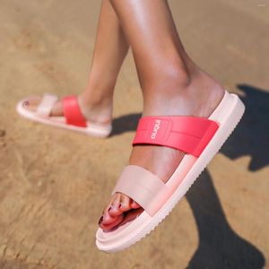 Slippers Sole Beach Cool Bathroom Rubber And Spring Material Home Autumn Summer Women's Slipper Penguin For Women