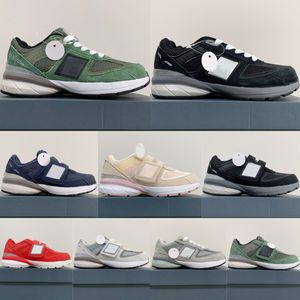 990er-Jahre-Kinder-Turnschuhe, Designer-990-Kleinkindschuhe, Kinder, lässige Jungen- und Mädchen-Turnschuhe, Jugend-Hakenschlaufen-Schnürsport-Kinderschuh, Grau, Rot, Grün, Marineblau, Schwarz, Rosa, Größe EUR 26–37