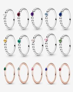 100 925 Sterling Silber Ringe für Frau Solitär milchig weiß Perlen Mode Farbe Diamant Ring mit Box edlen Schmuck Damen Geschenk7733006