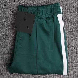 Herrbyxor designer regnbåg ängel män palm lång rand jogger byxa joggare casual vinter mens spår pant regnbågar sidor ränder byxa bm z