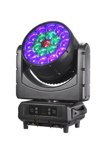 2 stücke 19x40W LED biene auge Moving Head Im Freien Wasserdichte Leier Strahl Zoom RGBW led moving head DMX Professionelle Bühnen Beleuchtung