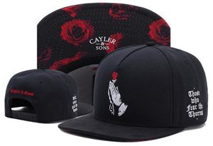 Pray Rose Baseball Caps Männer Frauen Sport Hip Hop Marke Sonnenhut Knochen Gorras Casquette billig Snapback Hats260D1587031