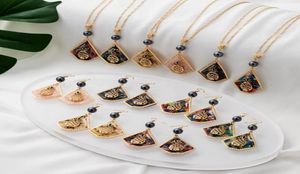 Earrings Necklace Cring Coco Pineapple Set Polynesian Pink Acrylic Guam Jewelry Drop Sets 2021 For Women Designer Hawaiian7855386
