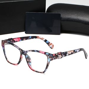 Luxuriöse Designer-Sonnenbrille für Damen und Herren, Optik, schlichte Brille, Sonnenbrille, gleiche Sonnenbrille, Strand, Straße, Foto, einzigartige Sonnenbrillen, Lesebrille mit Box, 34W20