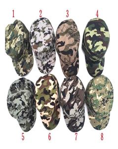 8Color Men and Women Safe Fashion Camouflage Baseball Cap Solglasögon Ladies Men039S Uniforms Cap Hat M0051561290