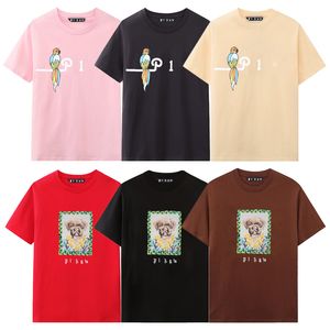 Homens camisetas mulheres camisetas curtas designer Palms camiseta verão marca de moda ângulo lazer solto tee algodão impressão luxo tops roupas tamanho XS-XL-15