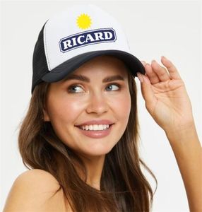 Unisex Ricard Casquette Trucker für Männer Frauen Outdoor Sonnenschutz Baseball Cap Baseball Cap für Jungen Mädchen Casual Trucker Cap 2206825448