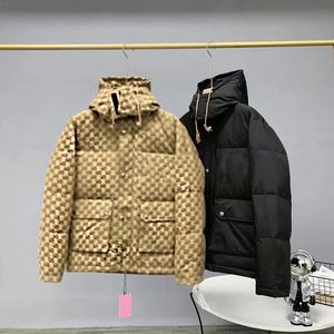 Mens Jacket Hooded Down Parkas Letter With Zipper Windbreaker Outdoors Designer Coats Outwear Male Women Puffer Jackets gg