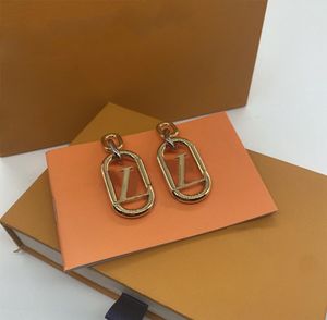 Earrings Jewelry Womens Designer Earring Ear Studs Letter Luxurys Golden Chains Brand Silver Needle Weote5874975
