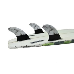 upsurf upsurf fcs2 surfboard fin tri fin a مجموعة من الألياف الزجاجية double tabs2 funboard fin marbling surf poard accessories 231225