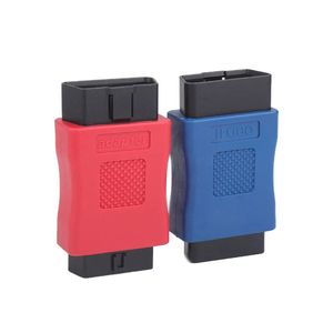 OBD manlig kvinnlig adapter, fordon OBD-plugg, universellt manligt detekteringsgränssnitt, 16-stiftadapter, OBD 2-plugg