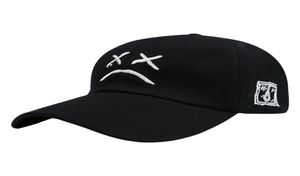 Lil Peep Dad Hat Hafdery 100 Cotton Baseball Cap Sad twarz kapelusz Hip Hop Cap Golf Love Lil Peep Snapback Kobiety Men7059834