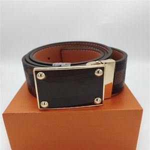 Belts Designer Men Top Quality Fashion Classic Womens Mens Casual Letter Smooth Buckle Belt Width 3 6CM with box256m