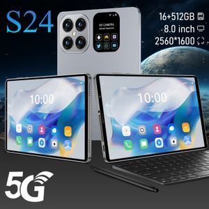 Global Sürüm M22 Ultra 16G+512GB 8inch Akıllı Telefon 48+100MP 8000mAh 4G/5G Ağ Cep Telefonu Çift Sim Android Cep Telefon Masa