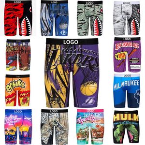 Designer 3XL Mens Underwear Underpants Brand Clothing Shorts Sports Breatble Printed Boxers Briefs With Package Plus Size