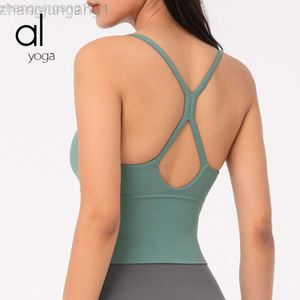 Desginer Alos Yoga Al T Hemd Original Neue Sexy Back Anzug Laufsport Tank Top Bh Stoßfest Sammeln Fitness Anzug