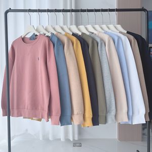 Männer Designer Polo Pullover Fleece Ralphs Hemden dicke Halbzipper Männer Frauen Polos T -Shirts Tops Mannes Brustbrief Hemd Luxus Kleidung Ärmel Laurens Kleidung