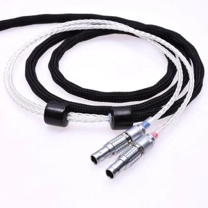 Accessories 16 Cores 5N Silver Plated Headphone Headset Upgrade Cable Replacement Cable Extension Cord For Focal Utopia Ultra