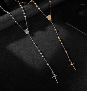 Ожерелья с подвесками, модное индивидуальное трендовое ожерелье с четками, Иисус, хип-хоп9158285