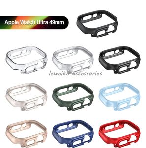 Apple Watch Ultra IWatch 49mm Bumper Case Protective Shockproof Cover Frame Shell Accessories21111321の新しいハードPCケース