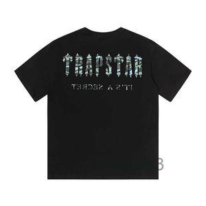 メンズTシャツトラプスターデザインレター印刷トップティーコットンラウンドカラーTシャツ30スタイルファッションメンカジュアルプリントTシャツ4QMF R2RS