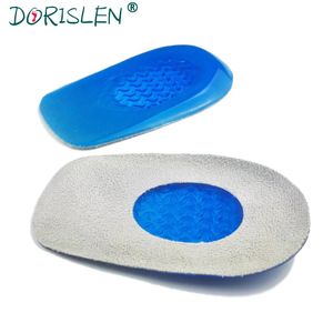 Tillbehör Dorislen Gel Heel Cup Pads Spur Cushion Män Kvinnor Size 50Pairs/Lot