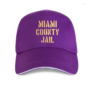 Ballkappen, bequem, Miami County Gefängnis – Flirida USA Gefängnis, Männerbilder, Herren-Baseballkappe, Baumwolle, berühmt