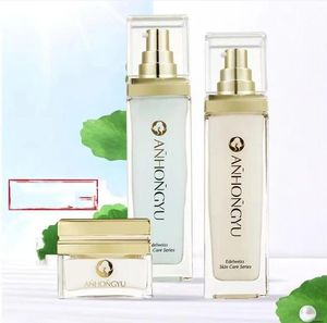 Favor Party Favor Skin Care Spa Trzyczęściowy zestaw, nawilżająca lodowca wodna nawilżająca mleko, krem ​​koagulujący i ujęcia, popularny w