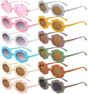Childrens Sunglasses Frames Round Flower Shaped Kids Party Favor Boys Girls Cute Pool Beach Outdoor Eyewear amaNX1848417
