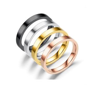 3 мм модное простое кольцо ins дизайнерское звено цепи клевер роскошные унисекс ногти любовь золото теннисный шарм homme кабель мужские цепи для w5906448