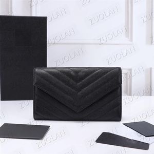 437469 New Wallets for Women Brand Long Wallet Purse for Ladies Fashion Clutch Bag With Box Designer Billetera 19-11-2 5185j