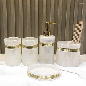Bath Accessory Set 1 Pc Resin Bathroom And Toiletries Mouthwash Cup Lotion Bottle Toothbrush Holder El Supplies Tourism