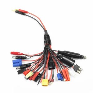 19-In-1 Multifunktions-Ladekabel Rc Drone Empfangen Power Batterie Zündung Stange Ladekabel Für Rc Drone rahmen Teile