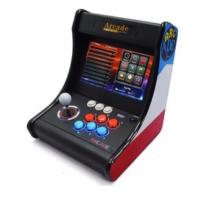 host Pandora OS game Console 6067 Games Nostalgic host 10 inch LCD Arcade Console Bartop Cabinet Light Button Retro Video Table Machine