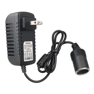 Laddare AC till DC Converter Charger 12V 3A 36W Cigarettändare Socket Power Adapter för bilinspelare, fläktar, elektronisk hund och andra små