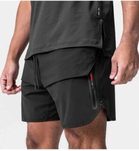 Herren-Shorts für Fitnessstudio, Fitness, atmungsaktiv, schnell trocknend, 2024, lässige, lockere Trainings-Basketball-Sporthose mit mehreren Taschen