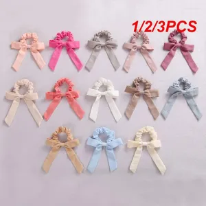 Hair Accessories 1/2/3PCS Ponytail Tie Fabric Soft Pregnancy And Baby Big Bow Highly Saturated Headwear