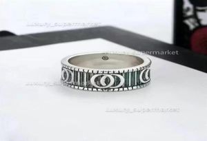 2023 Fashion 925 sterling silver skull band rings for mens and women Luxury Party promise jewelry lovers gift with bo3907318