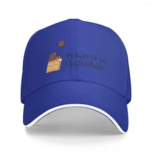 Czapki piłki napędzane czekoladą kawaii design baseball cap dżentelmen hat cosplay luksusowy męski męski damski